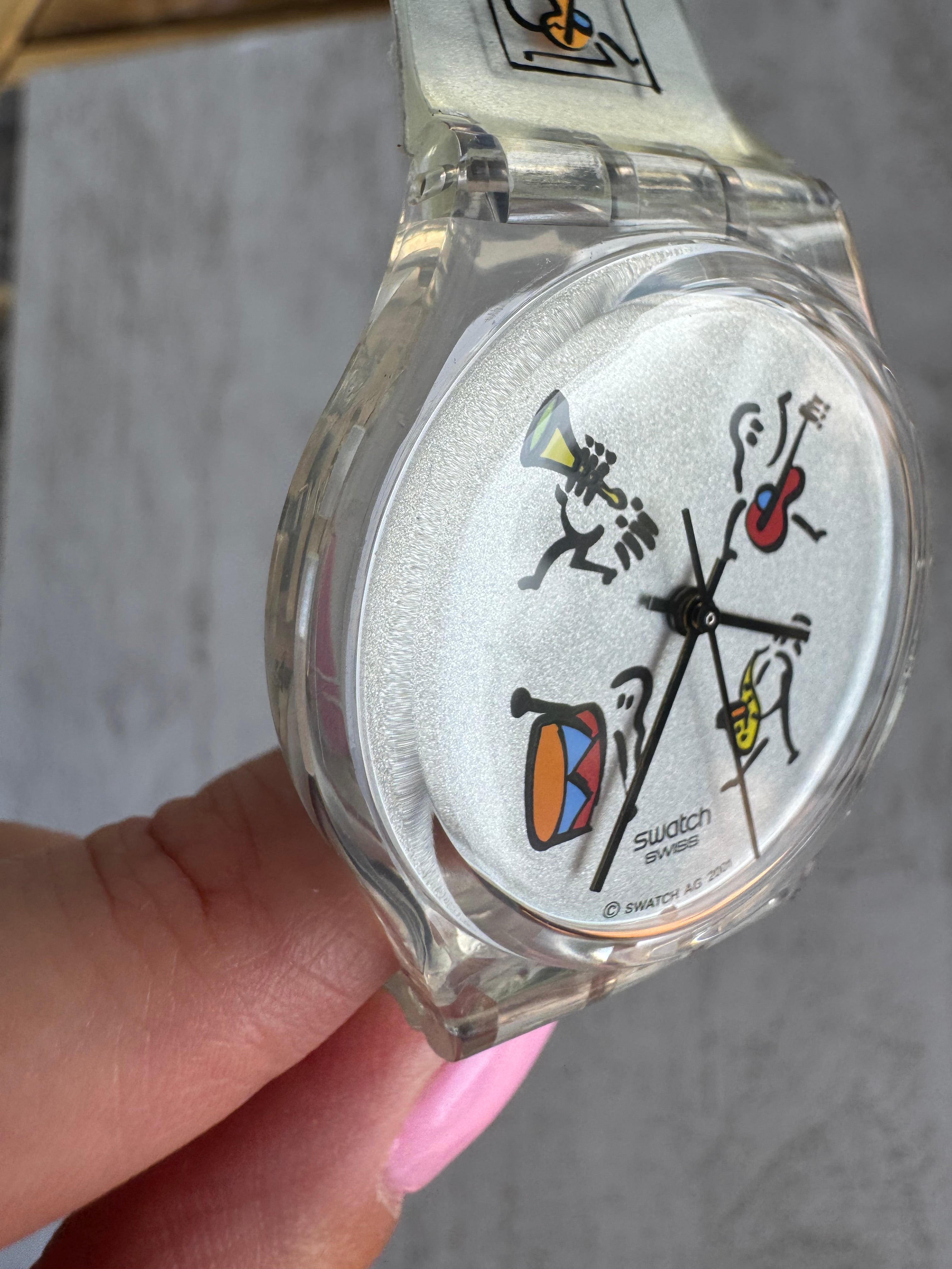 Rare Swatch GK364 Instrumental Montreux Jazz Festival - Unworn