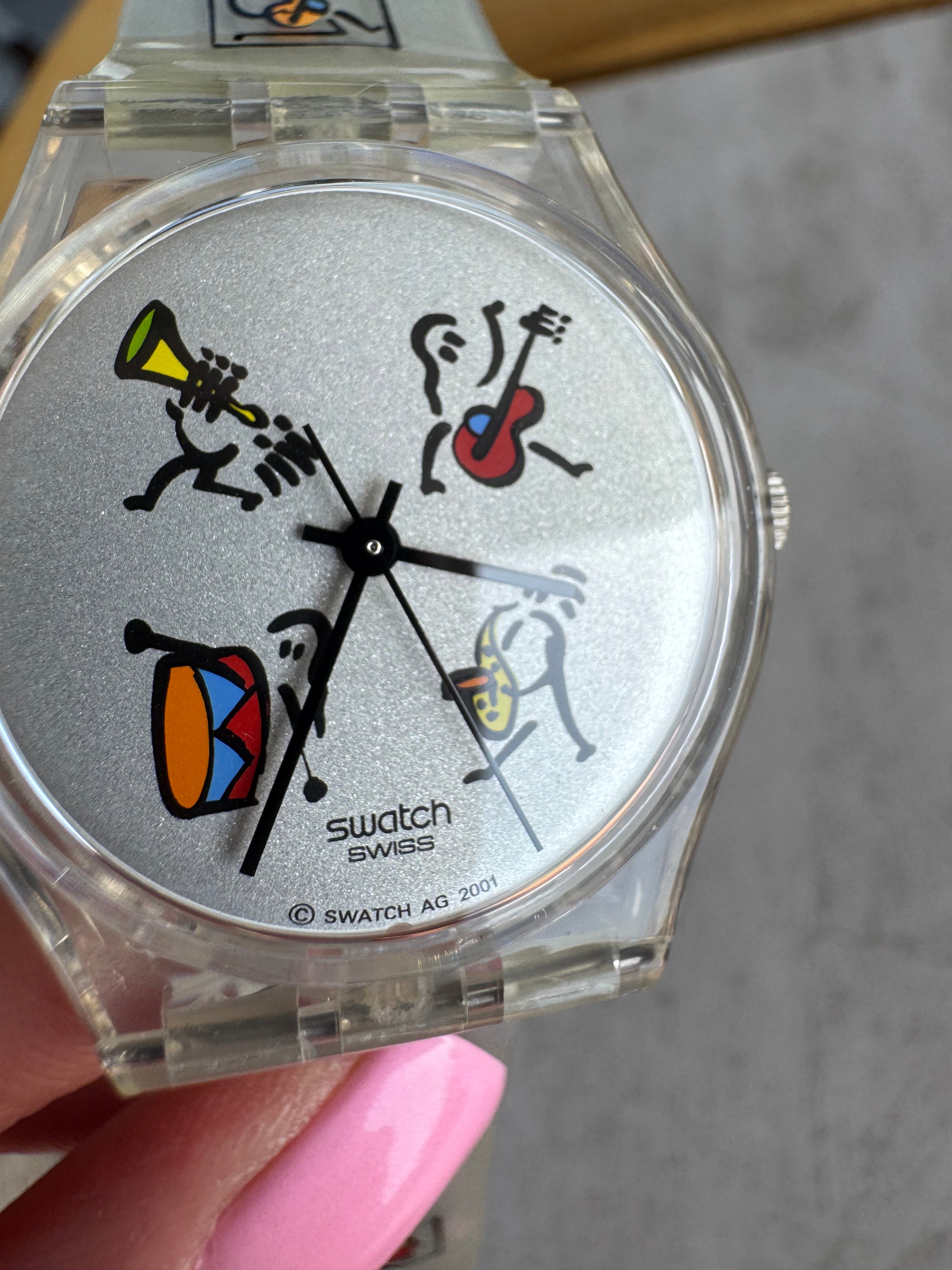 Rare Swatch GK364 Instrumental Montreux Jazz Festival - Unworn