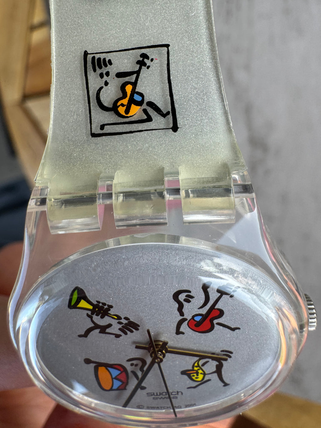 Rare Swatch GK364 Instrumental Montreux Jazz Festival - Unworn