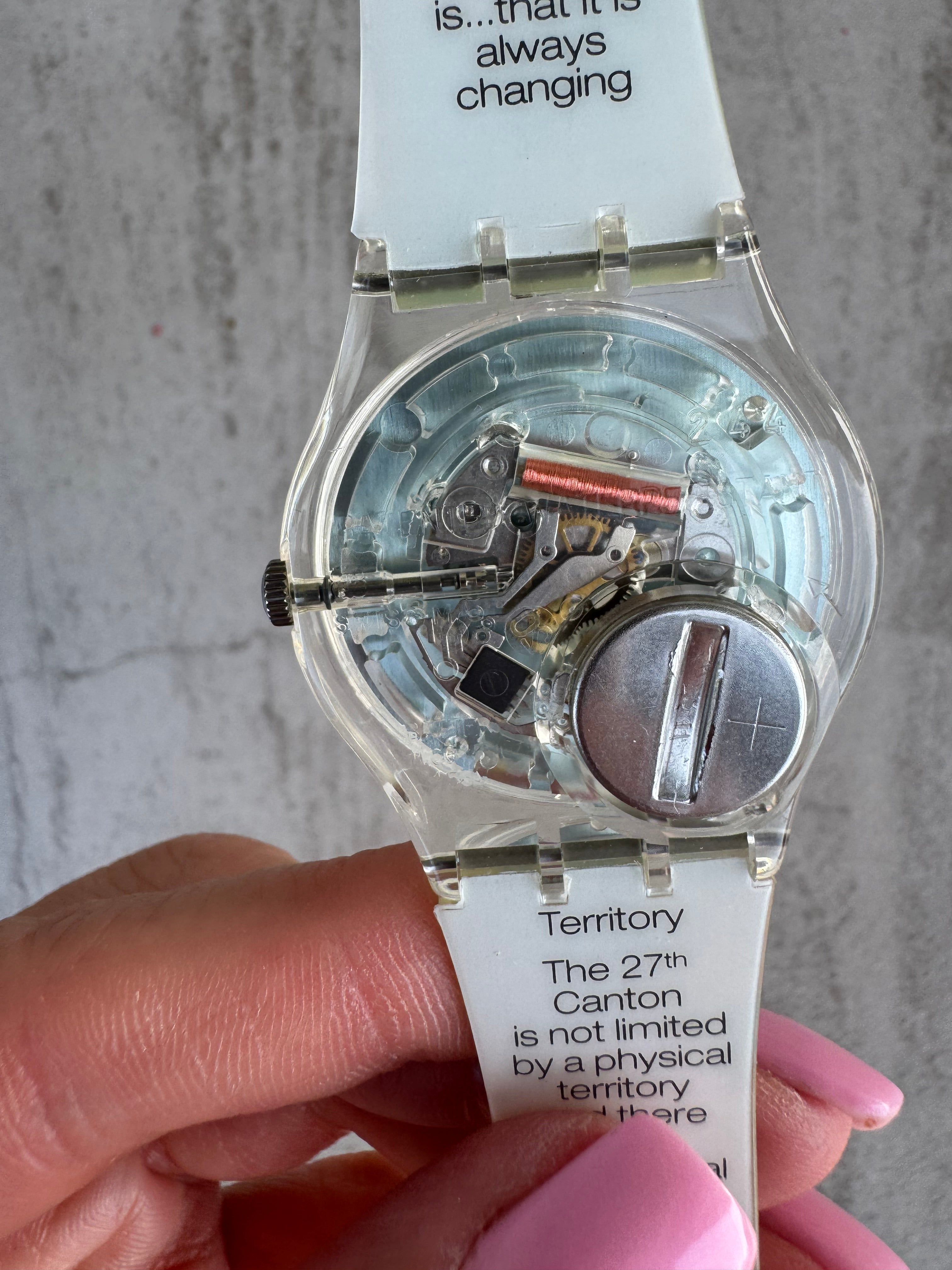 Swatch "Lots of Swatch" Watch: 2002 Club Special, Unworn