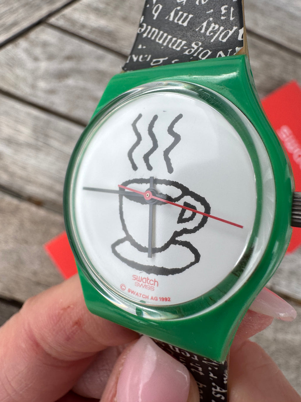 Swatch Watch Cappuccino GG121 Coffee Lovers - Unworn