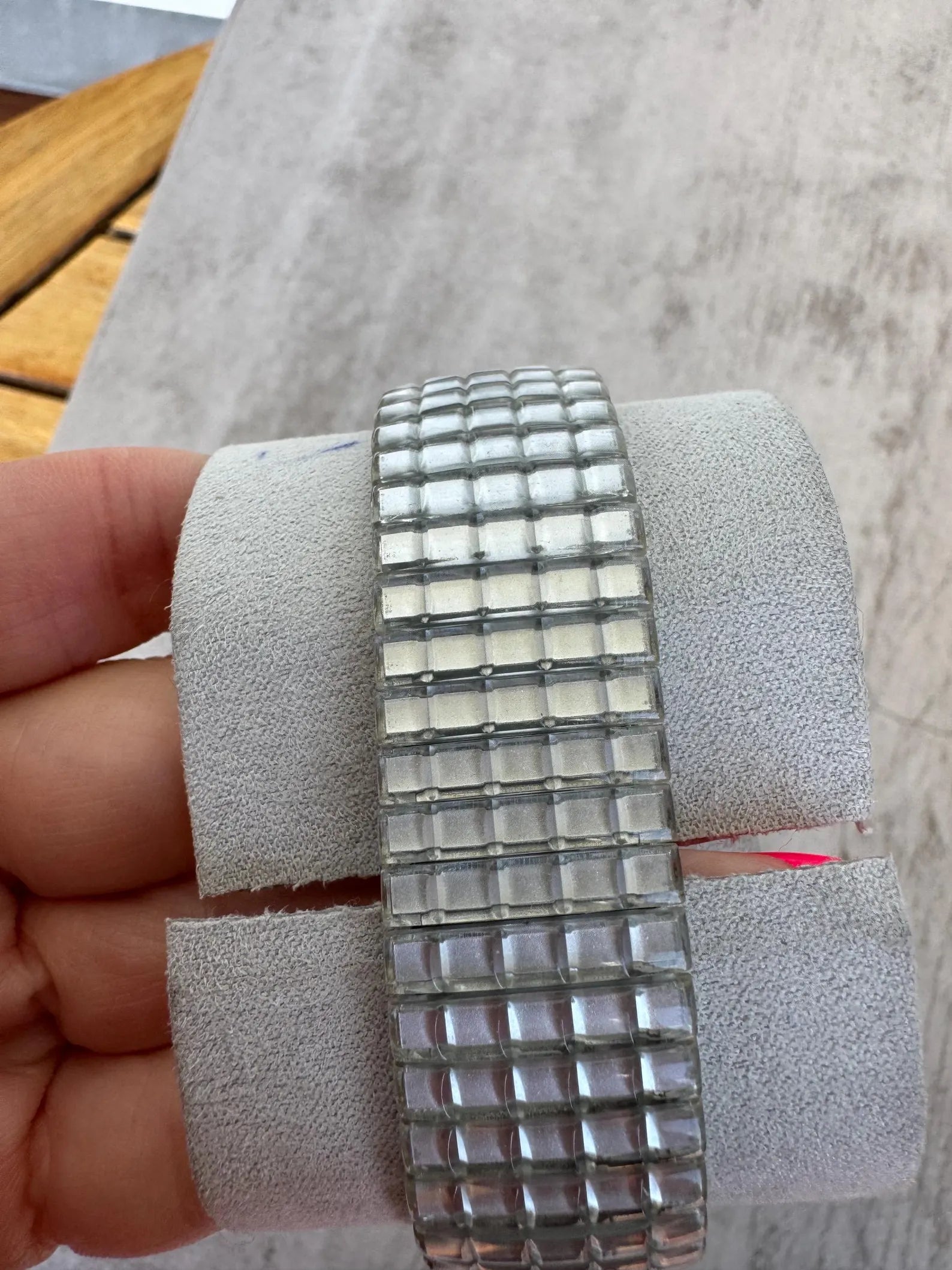 Vintage Swatch Rusher STOP Watch: 1993 Transparent Design